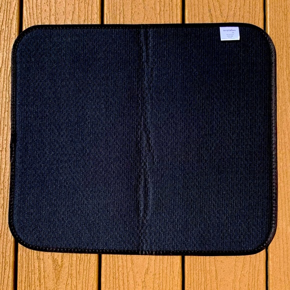 🆕TEMPTATIONS SET OF 2 DOODLE DOO COUNTERTOP MICROFIBER KITCHEN DISH DRYING MATS - Picture 4 of 8